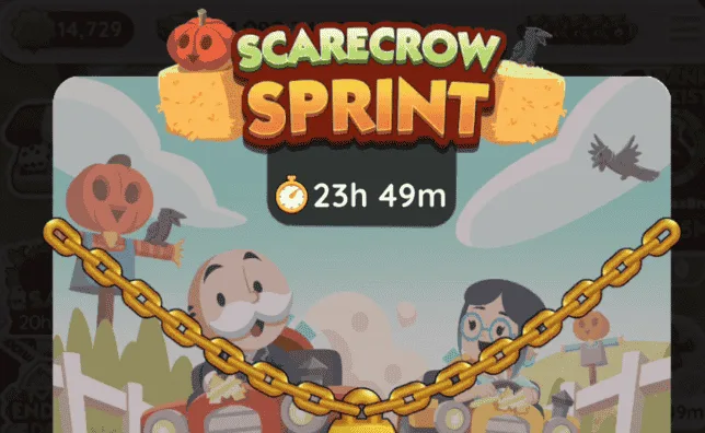 Scarecrow Sprint Monopoly Go Rewards and Milestones